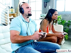 Americano, Negro, Morena, Polla, Corridas faciales, Tetas naturales, Pequeña, Adolescente