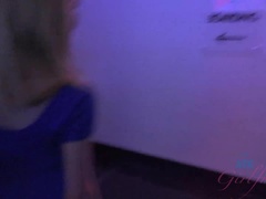 Arsch, Bad, Freundin, Lingerie, Höschen, Muschi, Dürr, Titten