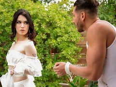 Arsch, Blasen, Braunhaarige, Hundestellung, Handjob, Küssen, Jungendliche (18+), Titten