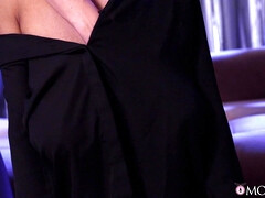 黒人, チェコ, 黒人, ハードコア, キス, なめる, オマンコ, オッパイの