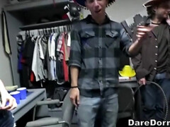 お尻, ベッドルーム, ブロンド, グループ, ラティーナ, なめる, パーティ, オマンコ