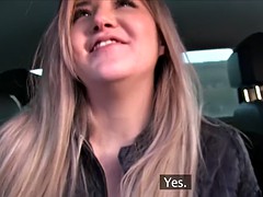 Nana, Blonde, Voiture, Européenne, Public