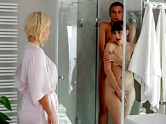 デカ尻, デカチン, デカパイ, フェラチオ, バック, ガリガリ, ティーン, 三人