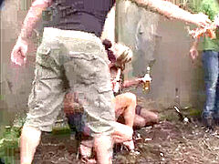 素人, フェラチオ, イく瞬間, 指いじり, なめる, オージー, アウトドア, フェラする