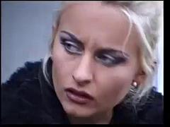 Blondine, Blasen, Braunhaarige, Französisch, Gruppe, Flotter dreier