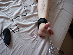 緊縛, デカパイ, ボンデージ, 浮気者, 熟年, ヤリマン, オッパイの, 妻