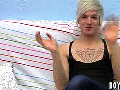 Spermaladung, Emotionale dirne, Schwul, Masturbation, Piercing, Solo, Tätowierung