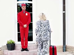 69, 美人, デカパイ, ハードコア, ホテル, なめる, ポルノスター, オッパイの