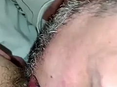 素人, 舐める尻, 茶髪の, ドイツ人, 毛深い, なめる, 淫乱熟女, 妻