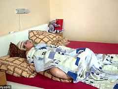 ぽちゃ, 女 人男 人, お婆さん, オージー, パーティ, オマンコ, ティーン, 三人