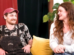 デカパイ, ハードコア, レズビアン, オイル, オージー, パーティ, オマンコ, 赤毛