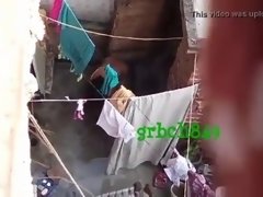 desi bathing