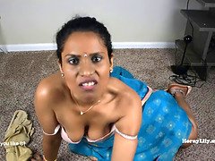 Stepmom and stepson get naughty while stepdad's away - POV tamil porn