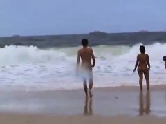 Amateur, Playa, Al aire libre, Público, Voyeur