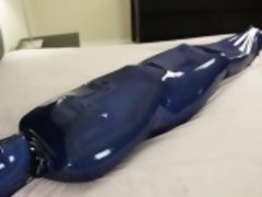 Hot pornstar latex and cumshot