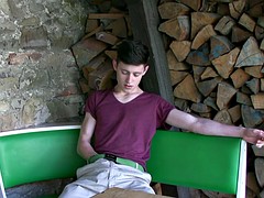 cute young boy - outdoor webcam