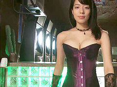 MAYU Dancing - Double cable thong Lace stocking